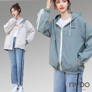 【NVDO】現貨 率性品格兩面穿連帽外套(身形M-2XL可穿/連帽外套/F143)