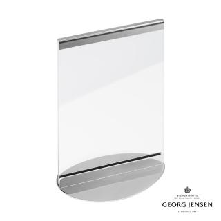 【Georg Jensen 官方旗艦店】Sky相框 10x15CM 4x6 IN(透明玻璃 鏡面拋光不銹鋼)