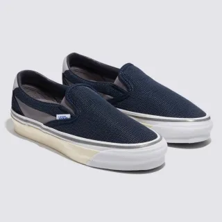 【VANS 官方旗艦】Tokyo Design Collective Slip-On Reissue 98 SP 男女款海軍藍色滑板鞋