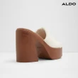 【ALDO】MAYSEE-個性厚底涼拖鞋-女鞋(米白色)