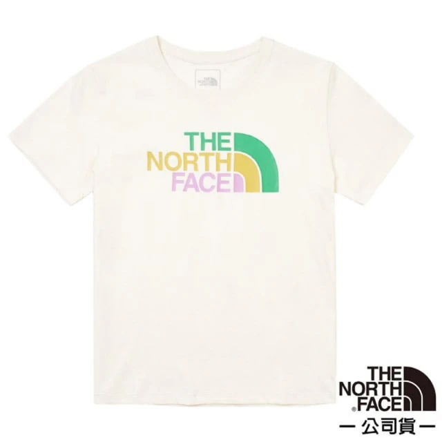 The North Face 北面UE女款米白色吸濕排汗防潑