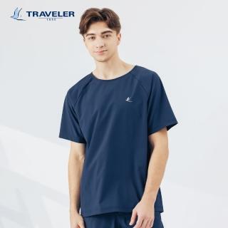 【TRAVELER 旅行者】24SS男款超透氣四面彈吸排上衣 241TR720(涼感/消臭/吸濕排汗/抗UV/襯衫)