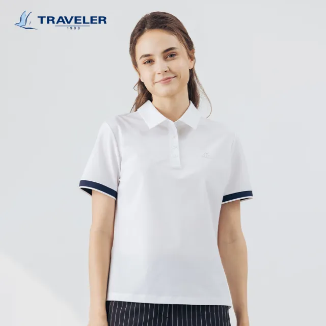 【TRAVELER 旅行者】24SS女款超透氣四面彈吸排上衣_241TR721(超透氣/四面彈/吸濕排汗)