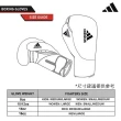 【adidas 愛迪達】SPEED50[拳擊手套+3.5手綁帶]超值套組 黑金(踢拳擊手套、泰拳手套、沙包手套)