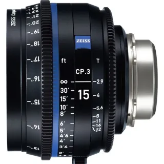 【ZEISS 蔡司】CP.3 15mm T2.9 Feet 電影定焦鏡頭--公司貨(CP3)