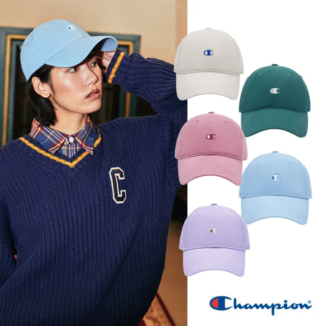 【Champion】官方直營-小C刺繡棒球帽(5色)