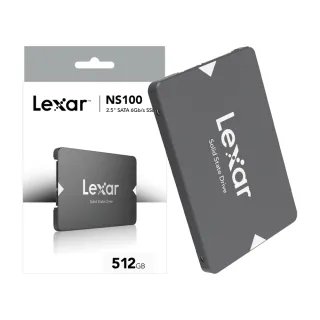 【Lexar 雷克沙】NS100 2.5吋 SATA III 512GB 固態硬碟