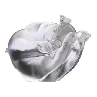 【tittot 琉園】掌上明珠_生肖_豬(明珠、琉璃、禮物、玻璃、水晶、藝術品、企業、送禮、小豬、擺飾)