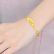 【福西珠寶】9999黃金手鍊 環繞心間手鍊 愛心手鍊(金重2.10錢+-0.03錢)