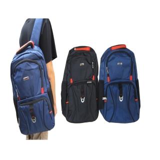 【SNOW.bagshop】後揹包大容量主袋+外袋共三層防水尼龍布可14吋電腦放A4資料夾