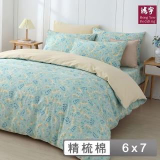 【HongYew 鴻宇】100%精梳棉 兩用被套-夏娜(雙人)