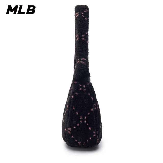 【MLB】絨毛腋下包 手提包 肩背包 MONOGRAM系列 紐約洋基隊(3ABQM0836-50BKS)