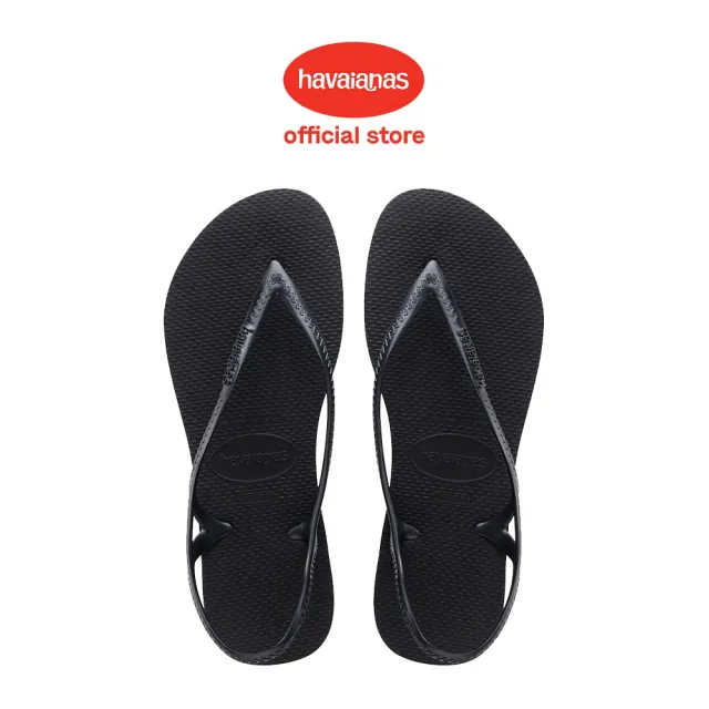 【havaianas 哈瓦仕】拖鞋 女鞋 涼鞋 巴西 Sunny 黑 4145746-0090W