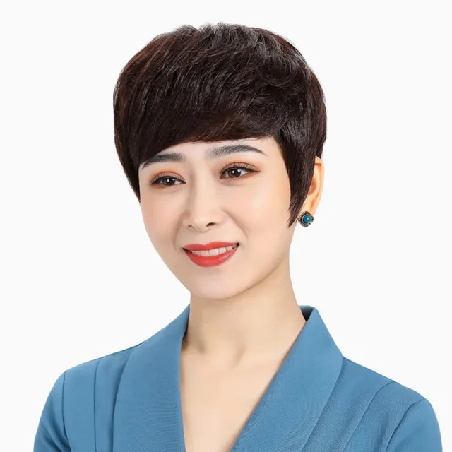 【米蘭精品】現貨+預購 女假髮短假髮透氣假髮片輕量假髮免打理隱形增髮整頂假髮(舒適蓬鬆自然2色74hd7)