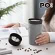 【PO:】360度飲用隨行保溫咖啡杯350ml-附濾網(灰/保溫杯)