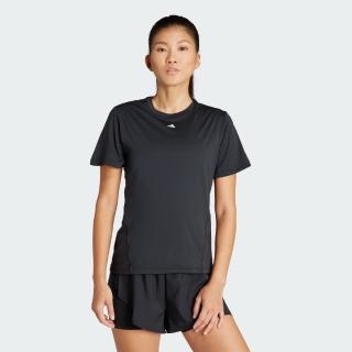 【adidas 愛迪達】DESIGNED FOR TRAINING 短袖上衣 T恤 吸濕排汗 女 IQ2654