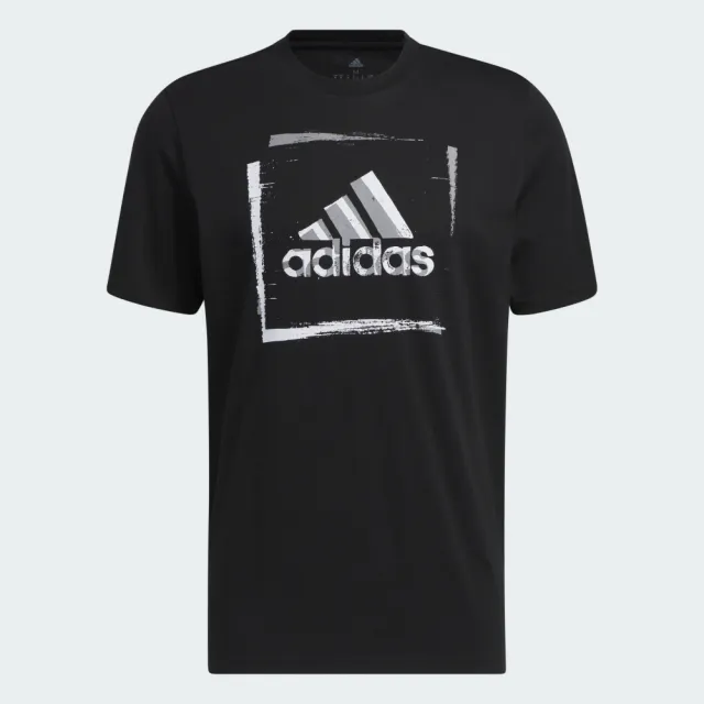 【adidas 愛迪達】短袖上衣 T恤 男 HS2519