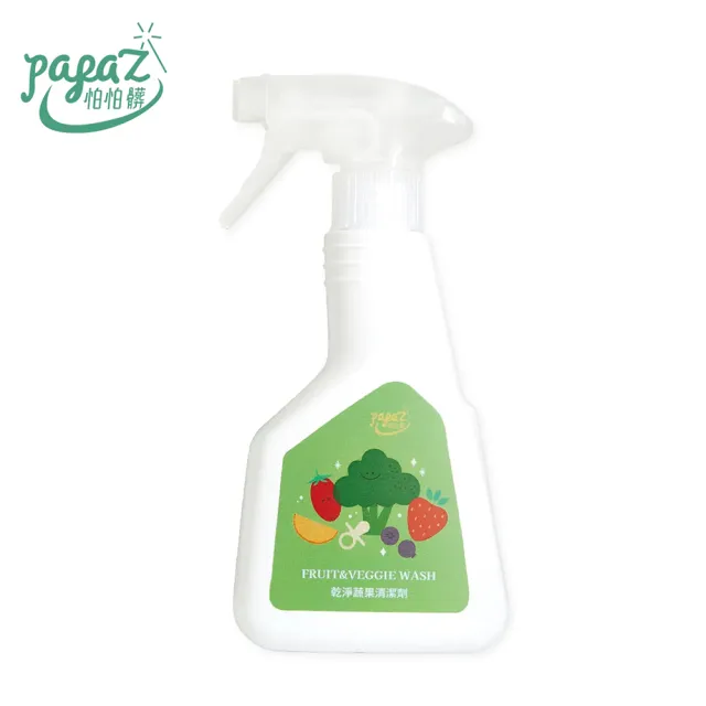 【怕怕髒】乾淨蔬果清潔劑 親子良品(400ML)