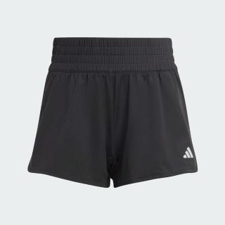 【adidas 愛迪達】PACER 運動短褲 吸濕排汗 童裝 IQ4062