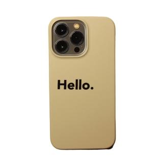 【LOYALTY】iPhone14Plus/14Pro/14ProMax韓國春天小清新菲林手機殼(Hello款)