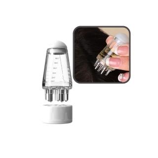 【DoLiYa】頭皮上藥器 頭皮導液器 頭皮滾珠按磨器(附滴管*5 清潔刷*1)