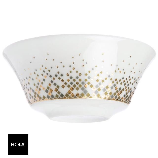 【HOLA】閃耀金典骨瓷系列 飯碗 11cm