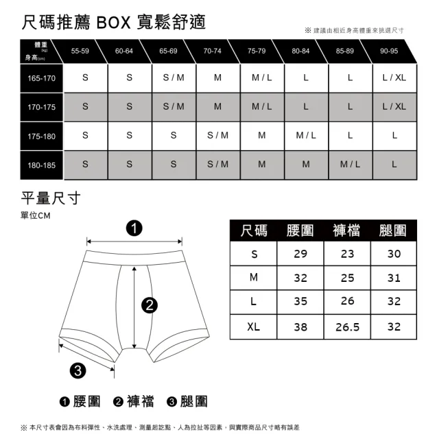 【LEVIS】男生平口褲 男生四角褲 寬鬆四角褲 男生內褲/有機面料/寬鬆舒適/多款任選 純棉平口褲