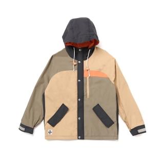 【CHUMS】CHUMS 休閒 Camping Parka Light風格外套 Beige Crazy(CH041396C081)