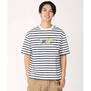 【CHUMS】CHUMS 休閒 Oversized CHUMS IS FUN T-Shirt短袖上衣 白/深藍(CH012357W011)