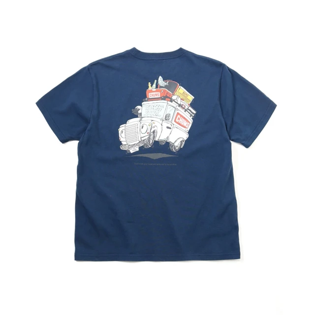 CHUMS CHUMS 休閒 Go Outdoor Pocket T-Shirt短袖上衣 深藍(CH012348N001)