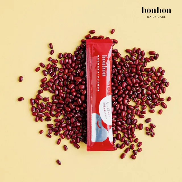 【bonbon】噗噗君順暢果凍赤小豆纖快版12包x5盒(調節體質/排除濕氣/促進代謝/減少熱量吸收/排便順暢)