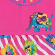 【tuc tuc】女童 粉白條大象彩花洋裝 12M-6A MH5337(tuctuc baby 洋裝)