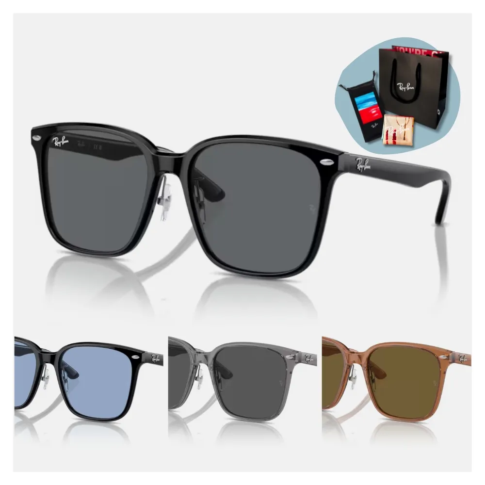 【RayBan 雷朋】膠框太陽眼鏡(RB2206D-901/87、139987、901/72、663673 57mm 多色任選)