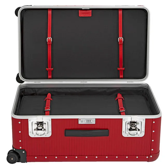 【FPM MILANO】BANK Cherry Red系列 28吋運動行李箱 櫻桃紅 -平輸品(A1506515613)