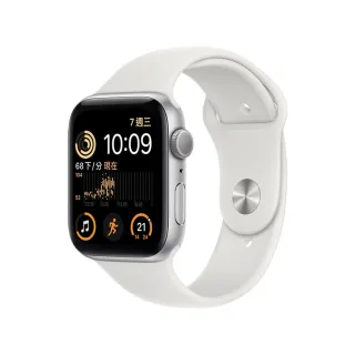 【Apple】Watch SE2 2023 44公釐 GPS版(鋁金屬錶殼搭配運動型錶帶)