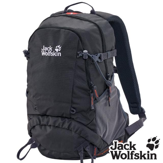 【Jack wolfskin 飛狼】Adventure 健行背包 登山背包 25L(曜石黑)