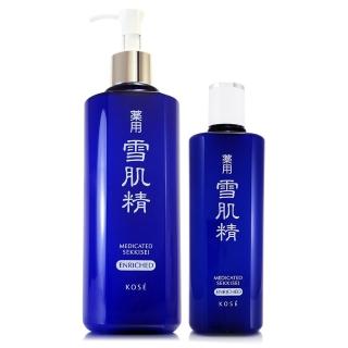 【KOSE 高絲】雪肌精化妝水500ml+200ml - 極潤型 - 禮盒組(專櫃公司貨)