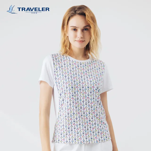 【TRAVELER 旅行者】24SS女款超透氣消臭吸排上衣_241TR826(消臭/吸濕排汗/超透氣)