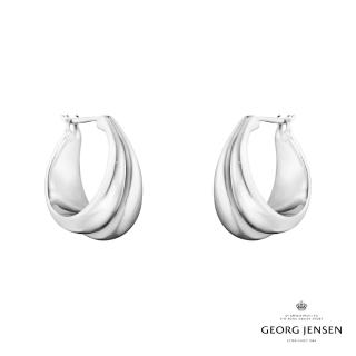 【Georg Jensen 官方旗艦店】CURVE 耳環(銀飾 耳環)