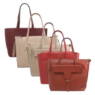 【TOD’S】TODS 經典系列簡約LOGO小牛皮肩背包托特包(款式任選)