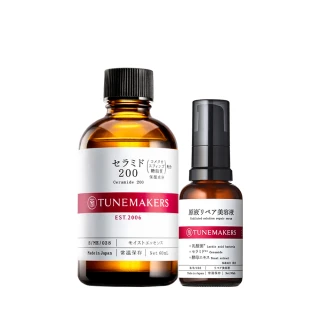 【TUNEMAKERS】保濕修護組(神經醯胺前導原液200 60ml+超導修護神經醯胺美容液 30ml)