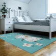 【范登伯格】創意時尚地毯(100x140cm/共五款)