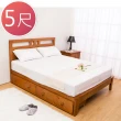 【BODEN】雀莉5.1尺實木雙人床架-抽屜型
