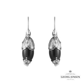 【Georg Jensen 官方旗艦店】2024 HERITAGE 耳環(純銀 黑瑪瑙 耳環)