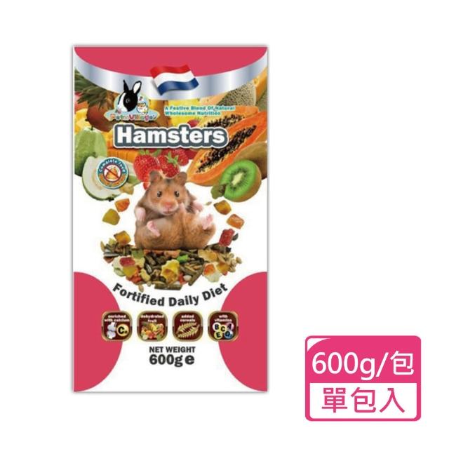 【Pet Village 魔法村】寵物鼠天然水果大餐 600g/包(全齡鼠飼料 鼠主食 倉鼠飼料)