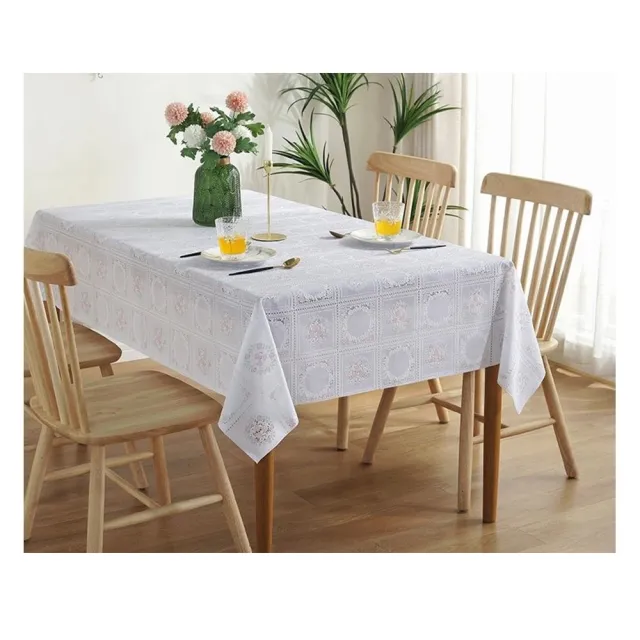 【JEN】PVC防水防油耐燙長方形桌巾餐桌墊135*200cm(3款可選)