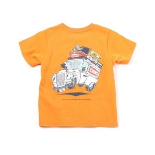 【CHUMS】CHUMS 休閒 童Kids Go Outdoor Pocket T-Shirt短袖上衣 橘色(CH211310D001)