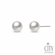 【City Diamond 引雅】AKOYA 日本珍珠7mm單顆耳環(東京Yuki系列)