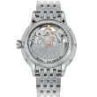 【MIDO 美度】RAINFLOWER 花雨系列 白色珍珠母貝 鏤空機械腕錶 / 34mm 母親節 禮物(M0432361110100)