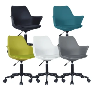 【NEX】辦公椅 電腦椅 升降椅 旋轉椅 造型休閒椅(皮坐墊旋轉椅)